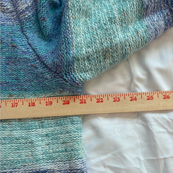 Christopher & Banks XL Cowl Neck Knit Sweater | Multicolor Cozy Fall Pullover - Picture 4 of 8